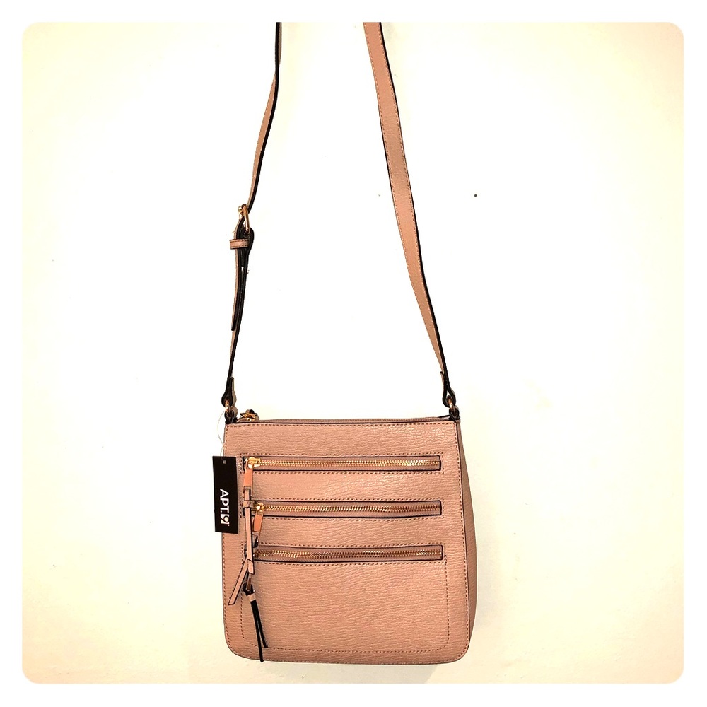 Tan crossbody purse